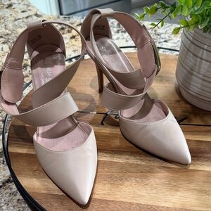 Chinese Laundry Nude Strappy Heels